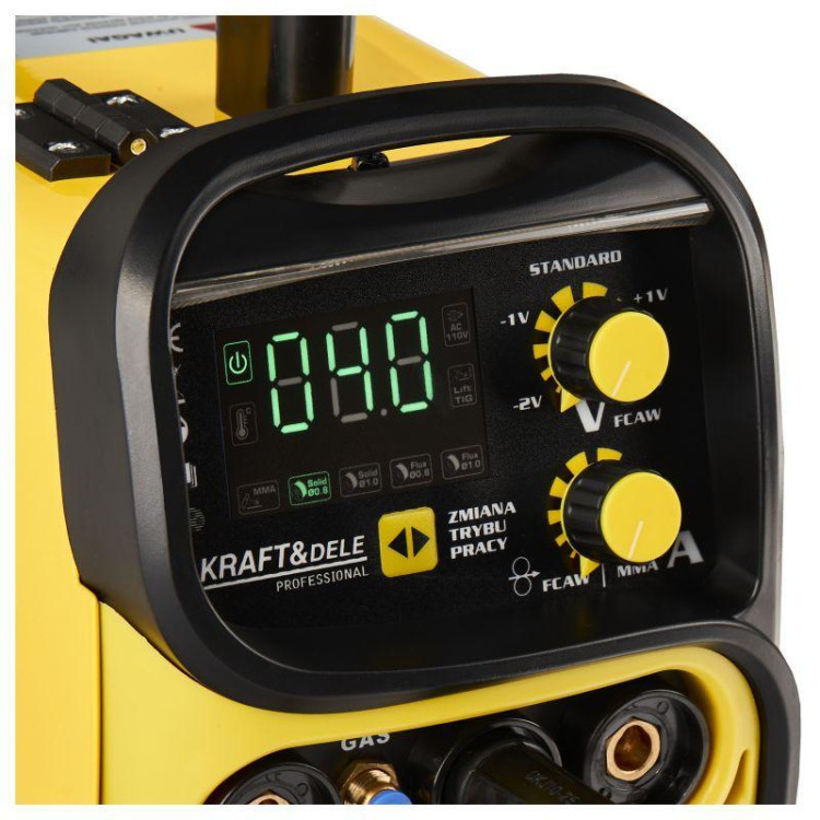 Зварювальний напівавтомат Kraft&Dele KD1882, зварювальний апарат MIG MMA TIG LIFT 220 А