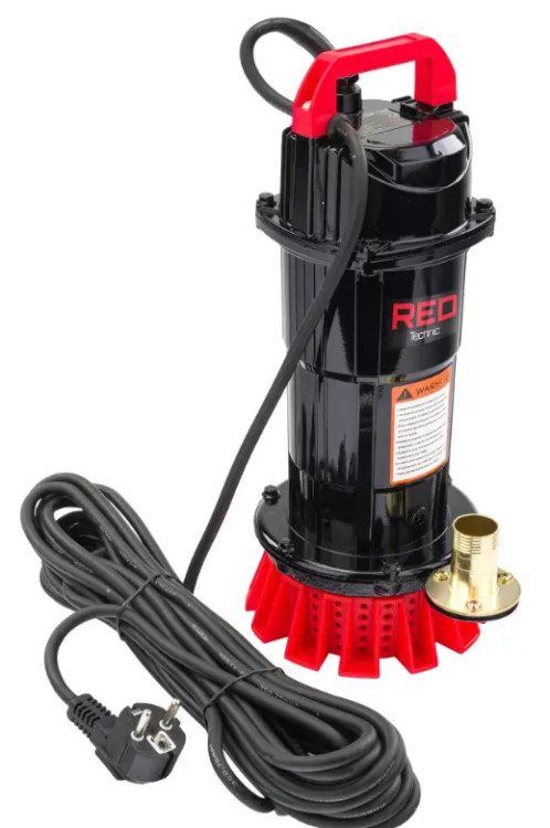 Занурювальний насос RED TECHNIC RTPDW0072, насос заглибний, глибинний насос, насос для свердловини, насос для колодязя