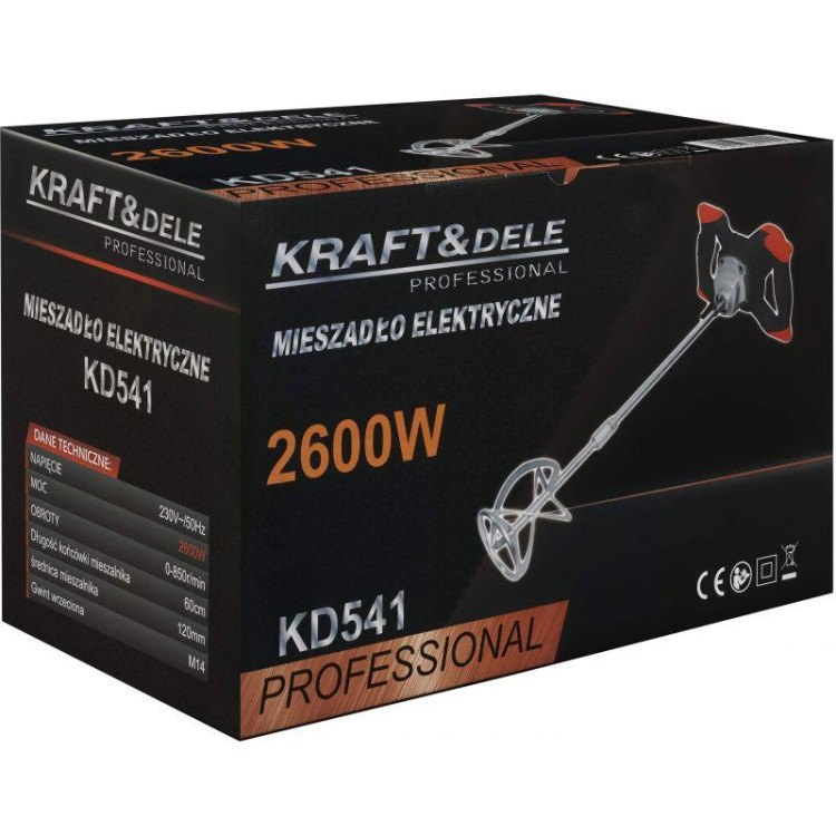 Будівельний міксер Kraft Dele KD541