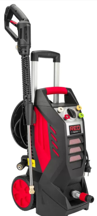Мінімийка RED TECHNIC RTMC0029, мийка високого тиску, портативна мінімийка, електрична мінімийка