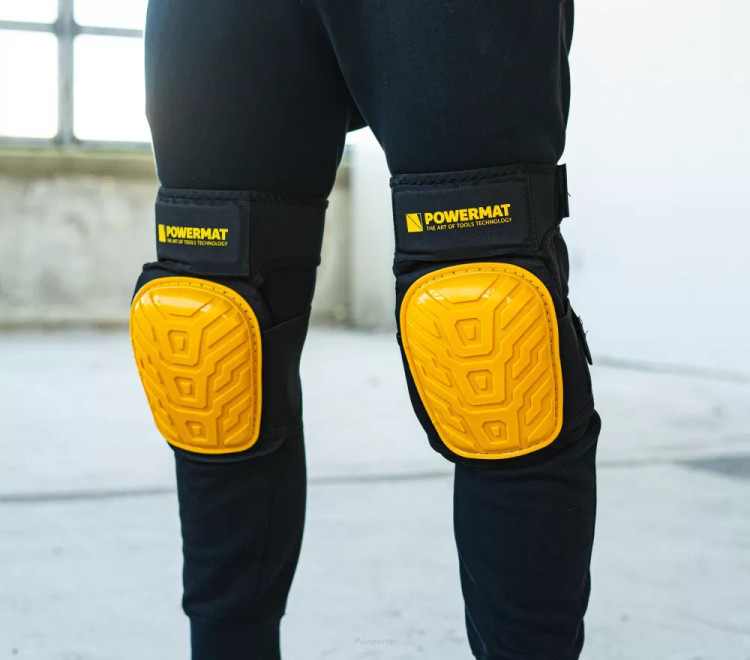 Наколінники Powermat PM-NAK-1T, наколінники для будівництва, наколінники для садівництва