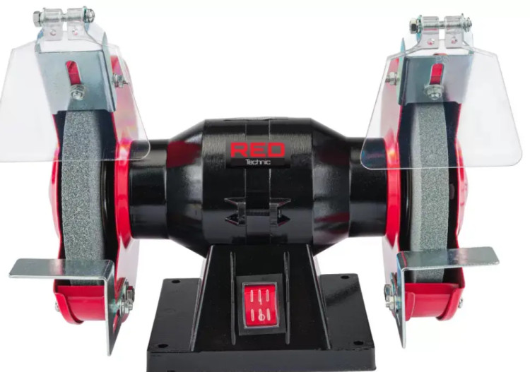 Верстат шліфувальний RED TECHNIC RTSS0083, шліфувальний верстат, шліфувальний верстат, стаціонарний шліфувальний верстат