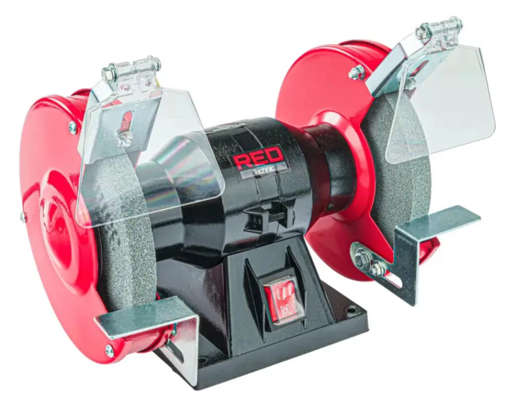 Верстат шліфувальний RED TECHNIC RTSS0083, шліфувальний верстат, шліфувальний верстат, стаціонарний шліфувальний верстат
