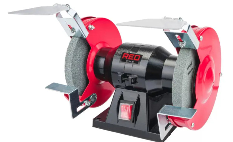 Верстат шліфувальний RED TECHNIC RTSS0083, шліфувальний верстат, шліфувальний верстат, стаціонарний шліфувальний верстат