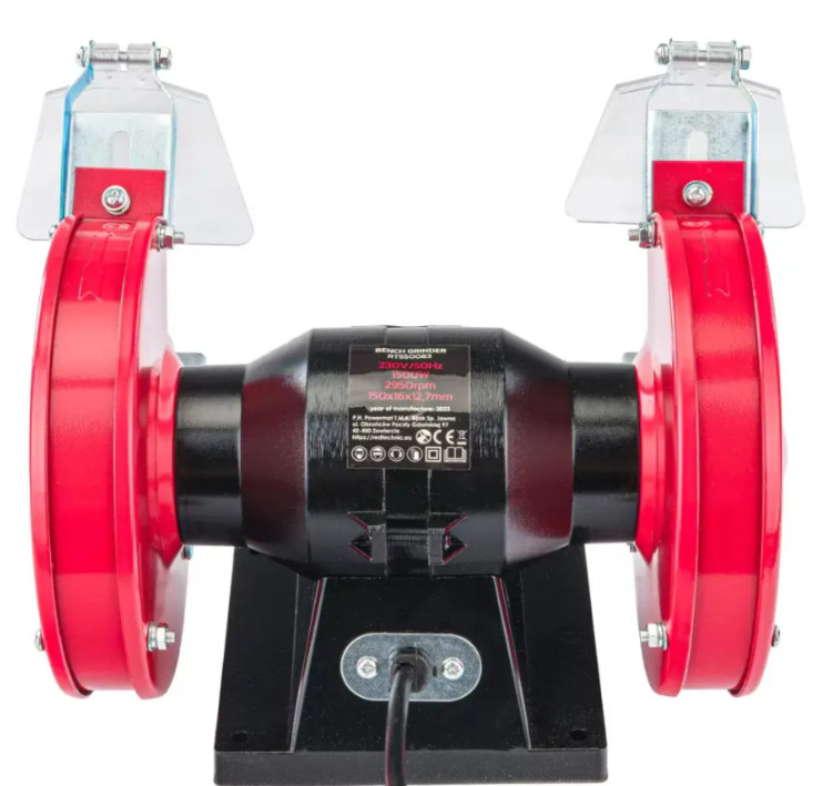 Верстат шліфувальний RED TECHNIC RTSS0083, шліфувальний верстат, шліфувальний верстат, стаціонарний шліфувальний верстат