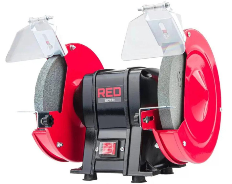 Верстат шліфувальний RED TECHNIC RTSS0084, шліфувальний верстат, шліфувальний верстат, стаціонарний шліфувальний верстат