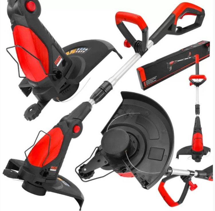 Тример електричний RED TECHNIC RTPKE0105, електричний тример, електротример ручний, тример для трави