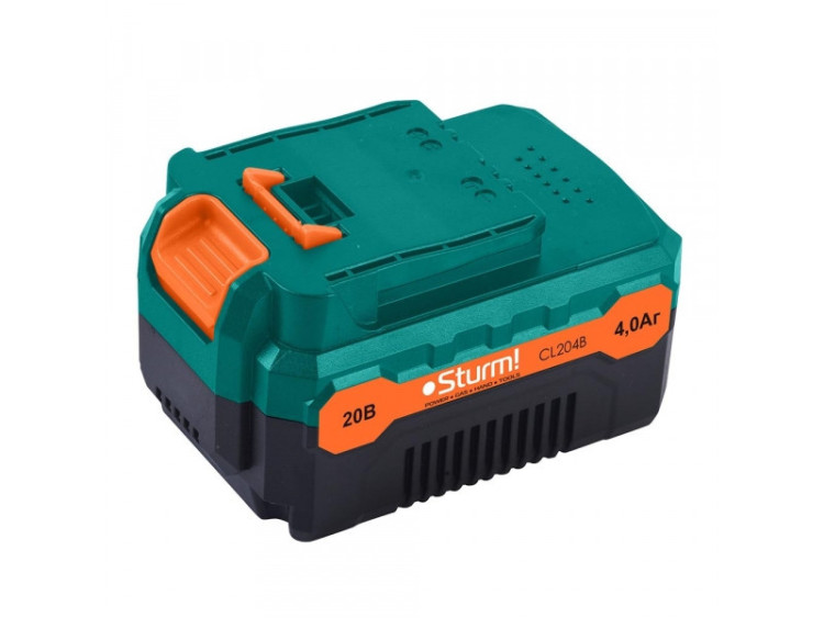 Акумуляторна батарея Sturmax CL204B Li-Ion 20В 4 Aч, акумуляторна батарея, Li-Ion батарея, Li-Ion батарея