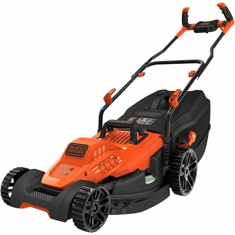 Газонокосарка електрична 1.8 кВт BLACK DECKER BEMW481BH