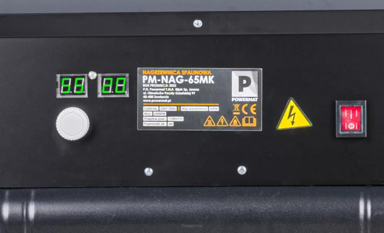 Дизельна теплова гармата Powermat PM-NAG-65MK