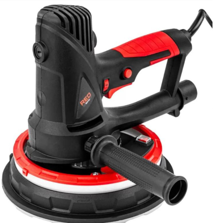 Шліфмашина RED TECHNIC RTSDG0135, ручна вібраційна шліфувальна машина, компактна шліфувальна машина