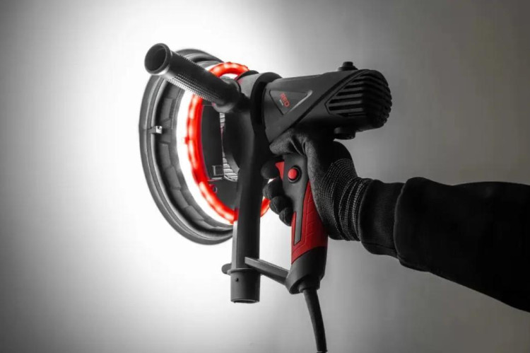 Шліфмашина RED TECHNIC RTSDG0135, ручна вібраційна шліфувальна машина, компактна шліфувальна машина