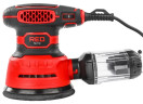 Шліфмашина ексцентрикова RED TECHNIC RTSMO0121, орбітальна шліфувальна машина, шліфувальна машина ексцентрик