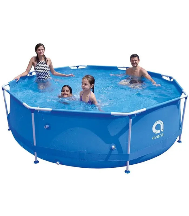 Круглий каркасний басейн Avenli 305 x 76 см (19в1) розширена комплектація "SC 17798, каркасний басейн
