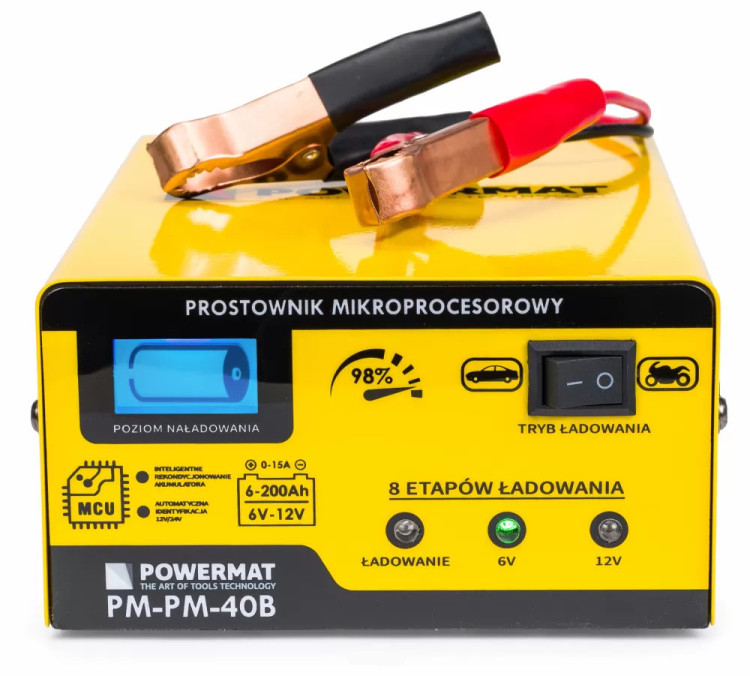 Зарядний пристрій Powermat PM-PM-40B, зарядний пристрій акумуляторів, заряджання акумуляторів 230 В/50 Гц