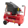 Компресор 24 л, INTERTOOL PT-0010, компресор на олії, поршневий компресор, компресор для пневмоінструменту