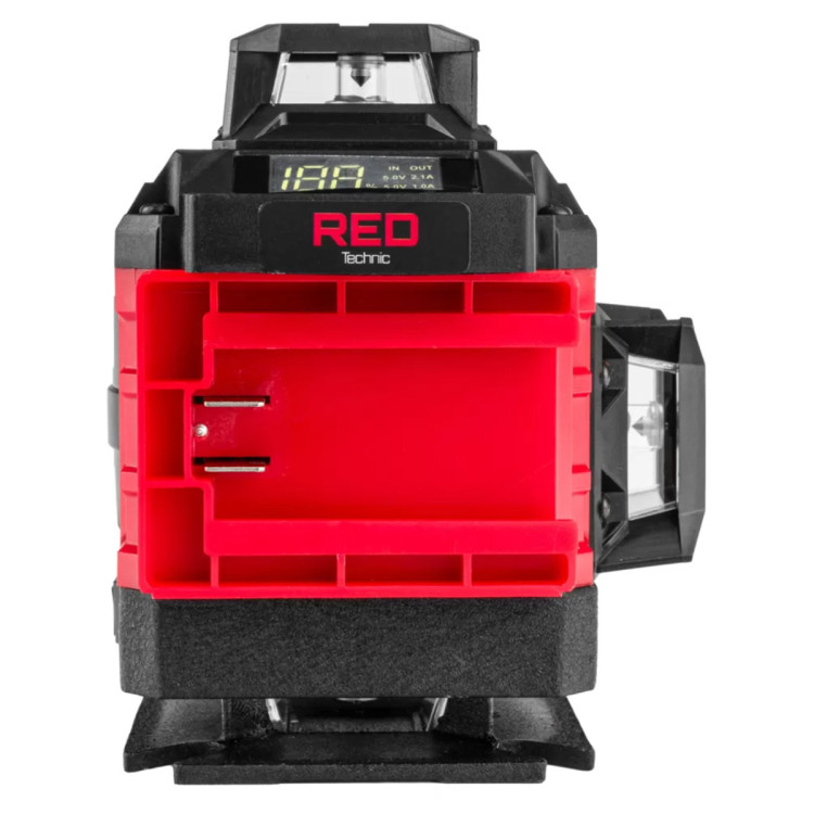 Рівень лазерний RED TECHNIC RTPLK0036, лазерний рівень, лазерний нівелір, рівень, що самовирівнюється