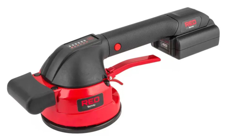 Присоска вібраційна акумуляторна RED TECHNIC RTAPW0010, вібраційна присоска акумуляторна