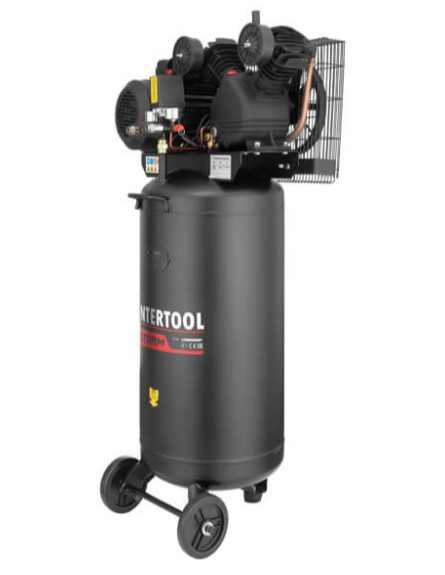 Компресор 100 л, INTERTOOL PT-0017