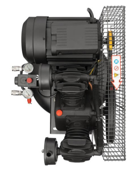 Компресор 100 л, INTERTOOL PT-0017