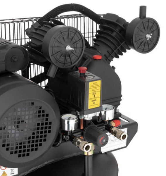 Компресор 100 л, INTERTOOL PT-0017