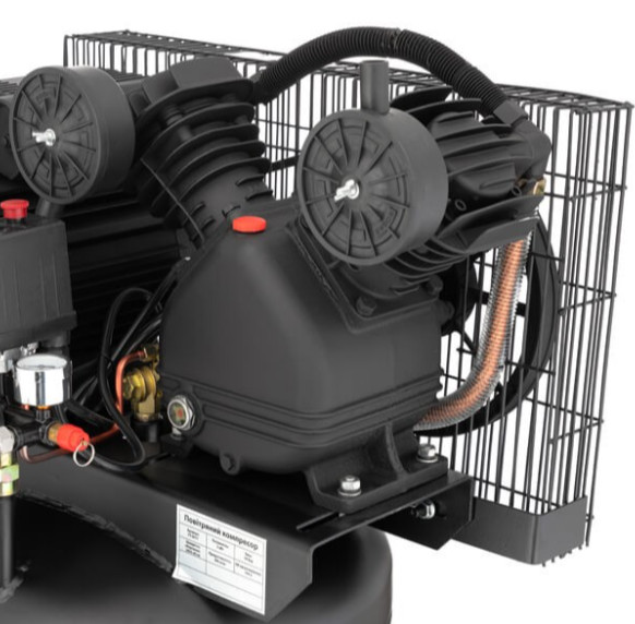 Компресор 100 л, INTERTOOL PT-0017