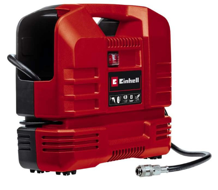 Компресор Einhell TC-AC 190 OF Set, компресор повітряний, компресор 220в, компресор 12в