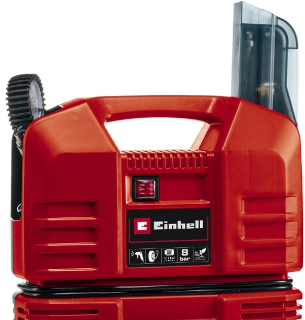 Компресор Einhell TC-AC 190 OF Set, компресор повітряний, компресор 220в, компресор 12в