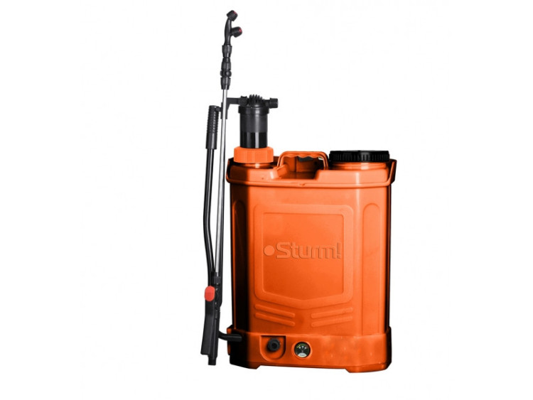 Обприскувач акумуляторний (16л) Sturmax GS8216BM, з ручним підкачуванням, бездротовий обприскувач 16 л