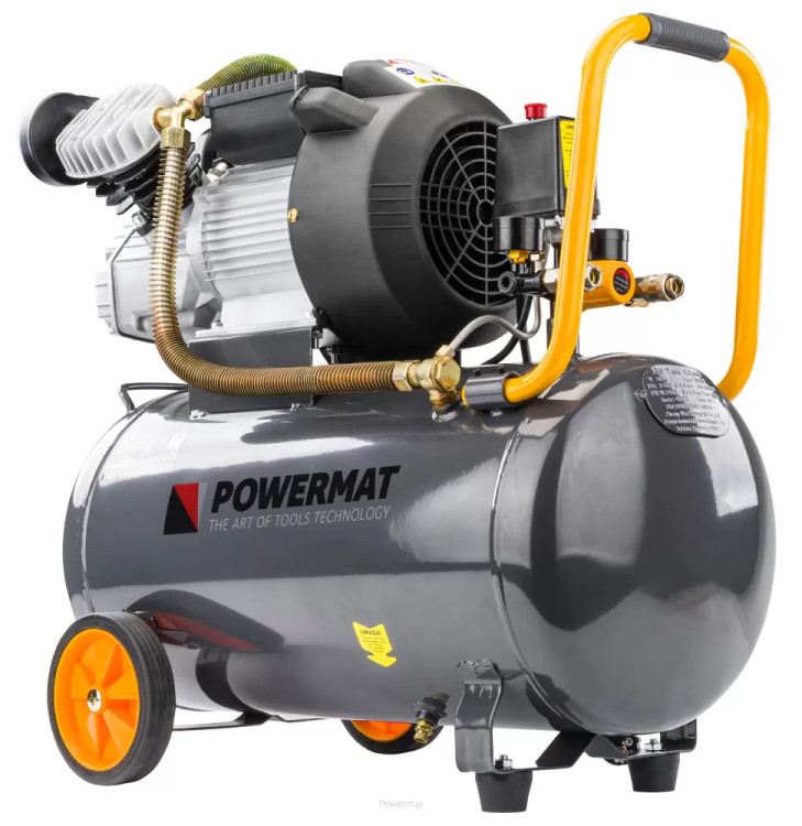 Оливний компресор Powermat PM-KO-50T-V2, 50 л