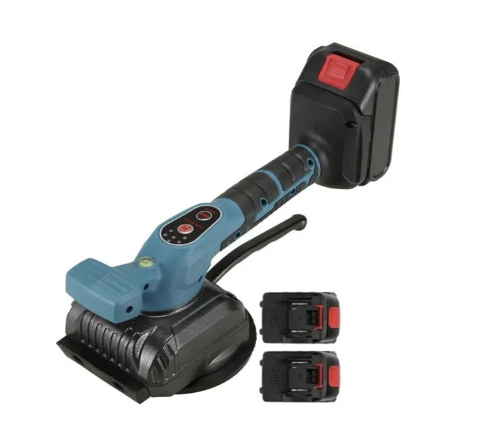 Акумуляторна вібраційна вакуумна присоска BOXER BX-7031 36 В, 130 мм, до 50 кг, 6 режимів, 2 акумулятори та кейс