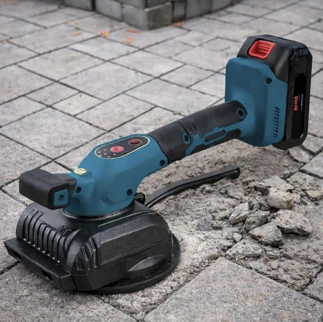Акумуляторна вібраційна вакуумна присоска BOXER BX-7031 36 В, 130 мм, до 50 кг, 6 режимів, 2 акумулятори та кейс