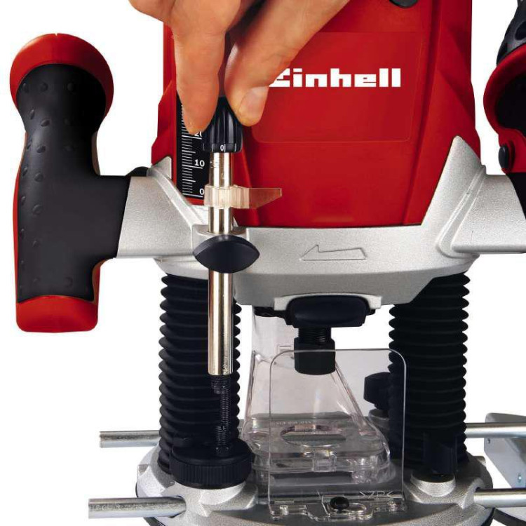 Фрезер Einhell TE-RO 1255E, фрезер вертикальний, ручний вертикальний фрезер, настільний вертикальний фрезер