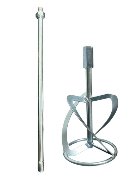Акумуляторний бур-міксер 2-в-1 BOXER BX-3283 3000 Вт, 48 V 5.0 Ah, безщітковий двигун, бур 200 мм, заважка 120 мм, 2