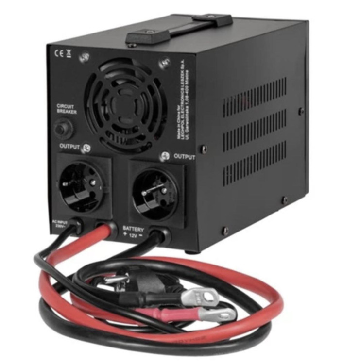 Джерело безперебійного живлення REBEL POWER-1000 LFP4 (ІБП) Rebel 700/1000W 12v (Чорний) RB-4028 (LiFePo4)