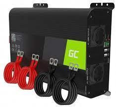 Перетворювач 2000W/4000W Pure sinus DC-AC Green Cell INVGC11, інвертор напруги, інвертор 12/220 В