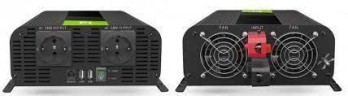Перетворювач 2000W/4000W Pure sinus DC-AC Green Cell INVGC11, інвертор напруги, інвертор 12/220 В