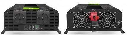 Перетворювач 2000W/4000W Pure sinus DC-AC Green Cell INVGC11, інвертор напруги, інвертор 12/220 В