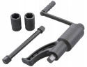 Роторний балонний ключ ONEX OX-634 6000 Нм, редукторний гайковий ключ 1:58, насадки 32/33 мм, для вантажних авто та спецтехніки