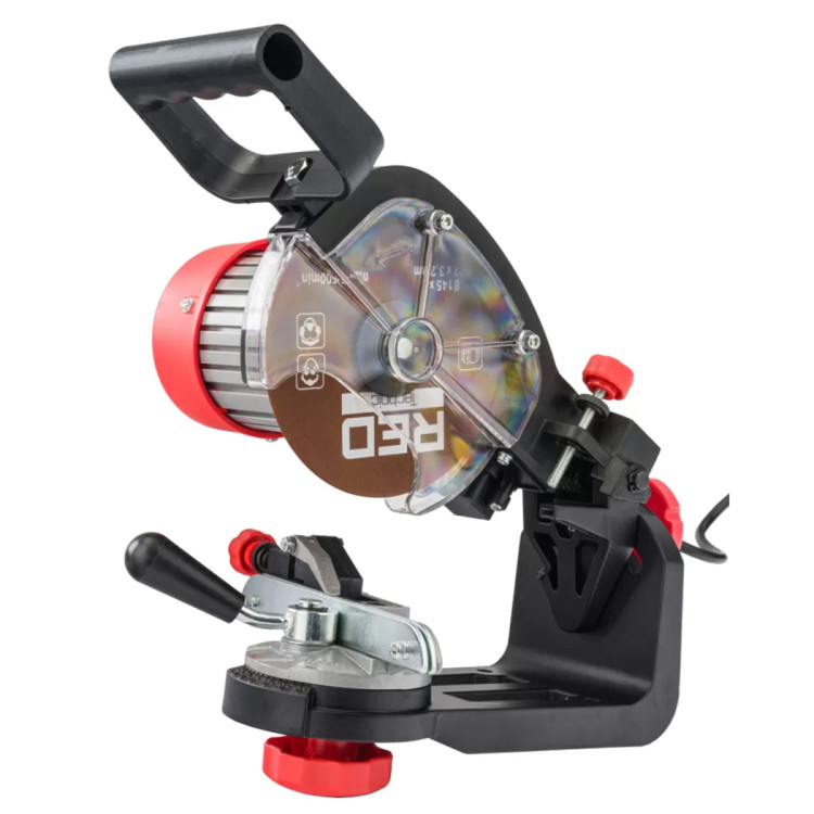 Верстат для заточування ланцюгів RED TECHNIC RTOSL0055, верстат заточування ланцюгів, верстат для ланцюгів, заточувальний верстат