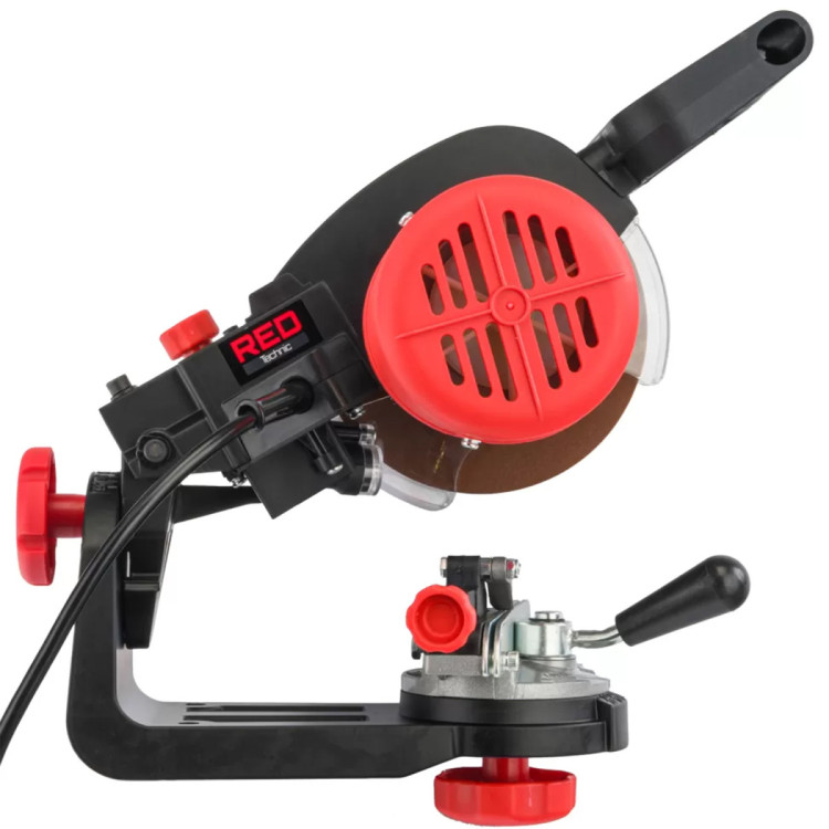 Верстат для заточування ланцюгів RED TECHNIC RTOSL0055, верстат заточування ланцюгів, верстат для ланцюгів, заточувальний верстат