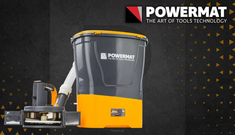 Акумуляторний розкидач Powermat PM-SAK-20T, розкидач добрив акумуляторний