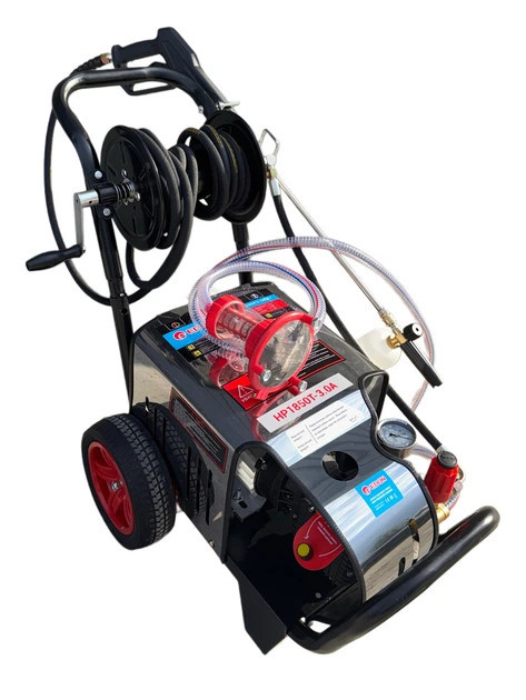 Мийка високого тиску Edon HP1850T-3.0A-XР 3000 Вт, 230 барів, 1080 л/год, зі шлангом 10 м